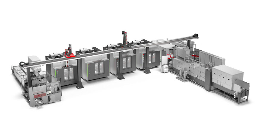 Kommhaus Digitalized part production for e-mobility